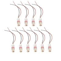 Rotes Lasermodul Industrielles Lasermodul Die Brennweite kann eingestellt werden (Linie-10pack)