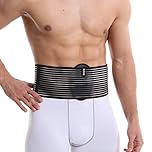 Fascia ernia ombelicale: uomo/donna. Cinto per ernia ombelicale -sostegno ernia addominale. Cintura ernia ombelicale: traspirante e terapeutica. Pancera ernia ombelicale: cuscinetto compressione (S/M)