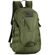 ArcEnCiel 15L Motorcycle Backpack Tactical Bag Rucksacks for Outdoor Camping Trekking Hunting wit...
