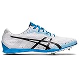 ASICS Unisex Gun Lap 2 Track & Field Shoes, 11, WHITE/BLACK