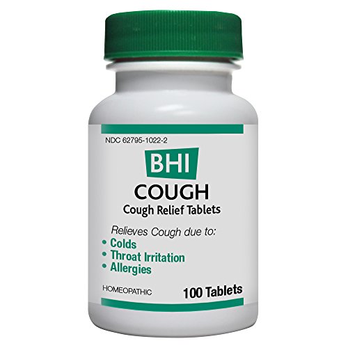 BHI Cough Relief Tablets, 100 Count