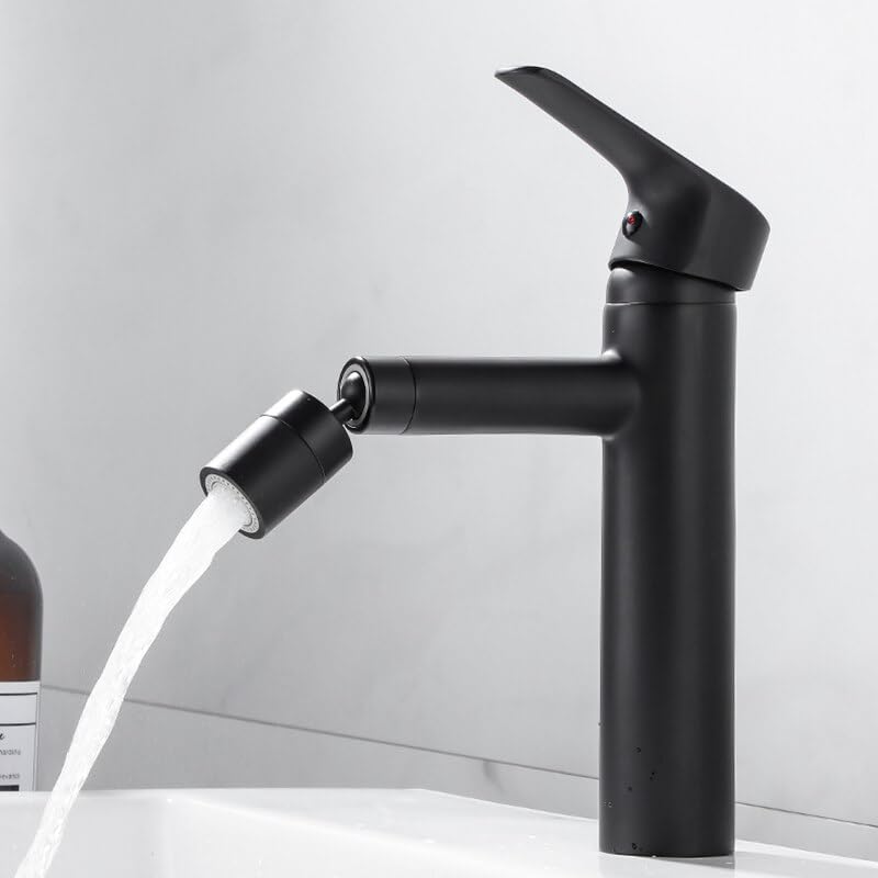 Robinet mitigeur de salle de bain chromé haut de gamme JCAKES 360