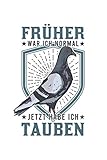 taubenzuchtverein hessen  Taubenzüchter Notizbuch: Taube Spruch Tauben Taubenzüchter Geschenk / 6x9 Zoll / 120 gepunktete Seiten Seiten