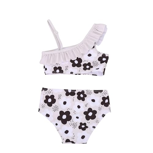 Image of LIZENS Two-Pieces Girls Swimsuit Watermelon Printed Bikini Sets Ruffle Girls Bathing Suit