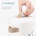 Navaris Tierfutter Aufbewahrung Vogel Design - 4,9L Volumen - Behälter für Vogelfutter - Hunde Trockenfutter Dose - Futterbox Hundefutter Katzenfutter - Tierfutterbehälter