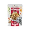 Applaws Taste Toppers Natural Dog Food Topper 12 Count Limited Ingredient Meal Topper for Dogs Beef with Green Beans Sweet Potato Red Pepper in Broth 3oz Pouches