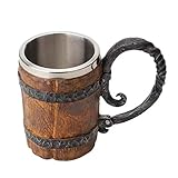 【Doppelschicht】: Der doppelwandige Becher mit Edelstahl im Inneren hält die Wassertemperatur über einen längeren Zeitraum im Sommer und die Temperatur von heißem Kaffee oder Tee im kalten Winter länger.