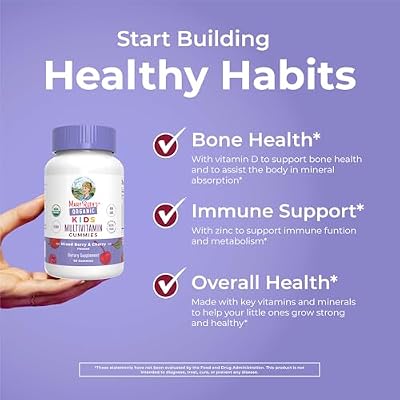 MARYRUTH'S Kids Vitamins | Multi | 2 Gummies a Day | 60 Count