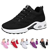 Chaussures orthopédiques : cette chaussure de sport pour femme intègre un soutien de la voûte plantaire et une technologie de correction de la posture conçue pour améliorer l'alignement du corps de la personne qui la porte. Une pointe spacieuse et une semelle intérieure offrant un bon soutien agissent ensemble pour réduire la pression sur les pieds, les articulations et le dos, permettant ainsi de marcher sans douleur.