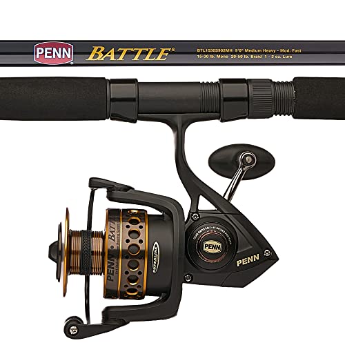 PENN Battle Spinning Reel and Fishing...