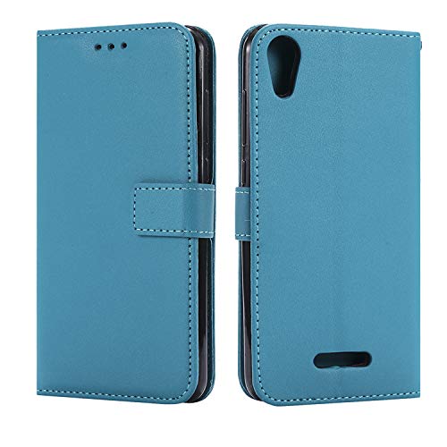 Image of Rfvzubemok Compatible with Wiko Lenny4 (2017) Wallet Magnetic closure Case Cover,Compatible with Wiko Lenny4 (2017) Flip Kickstand Case TL