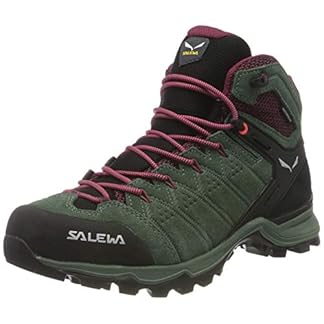 Salewa WS Alp Mate Mid WP Trekking hiking boots Duck GreenRhododendon 5 UK