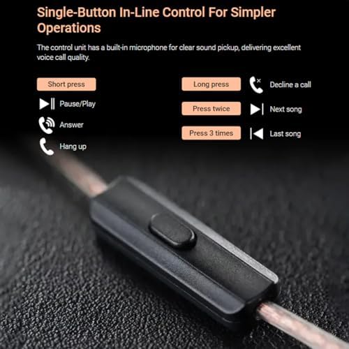 KZ EDX PRO X Kulaklık Kablolu Kulak İçi Monitör, Yeni 10mm Süper-Doğrusal Dinamik Sürücü IEM, Derin ve Güçlü Bas, Sürükleyici Ses Deneyimi, 2Pin Ayrılabilir Kablo ile HD Arama Mikrofonu - Görsel 7