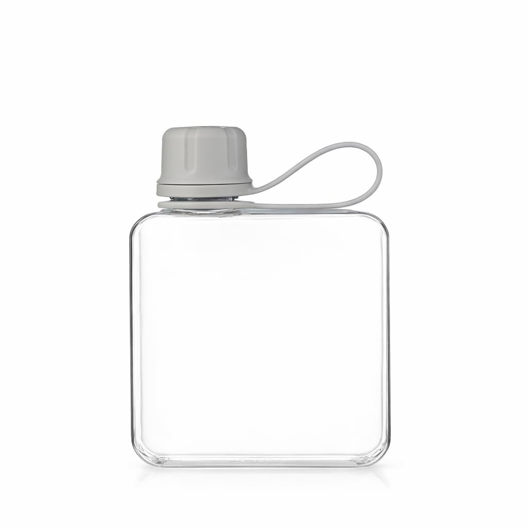 IDIDG 10.5 oz Flat Bottle Grey