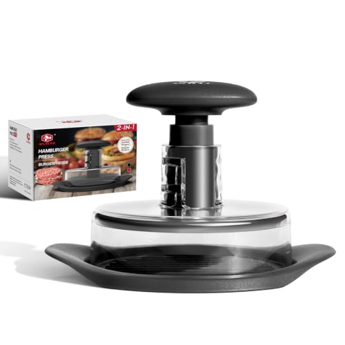 ANJUKE 2-in-1 Burger Press (1/4 & 1/2 lb)