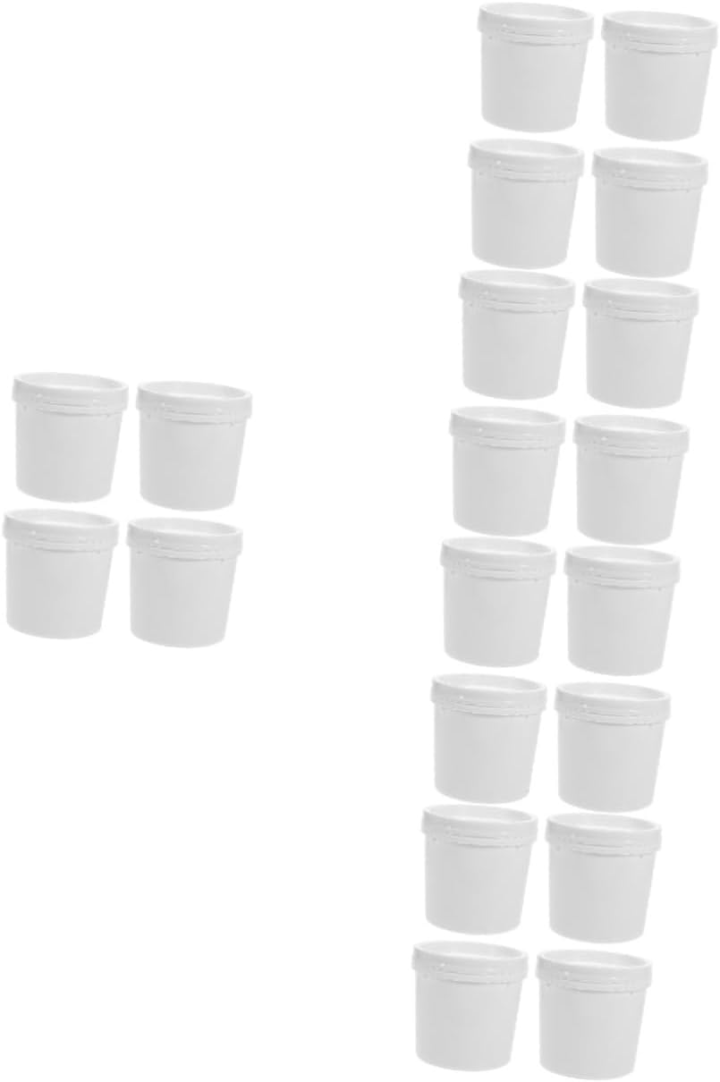 Alipis 20pcs Food-Grade Bucket Lid Portable Paint Bucket Handle and Sturdy for Home Use for Water Storage and Transport Heavy-Duty Design