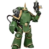 JOYTOY Salamanders Warhammer 40K 1/18 Actionfiguren Salamanders MKIII Tactical Legionary mit Plasma Pistole und Bolt Pistole 4.84Inch Collectible Model Artifacts