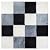 16 Piece Carpet Squares Puzzle Mat 49" x 49" Plush Interlocking Carpet Tiles, Foam Floor Tiles for Baby Play Mat - Kids Soft Play Mats Anti Slip Jigsaw Flooring Playmat Playroom Rug (Black,Gray,White)