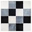 Black,gray,white
