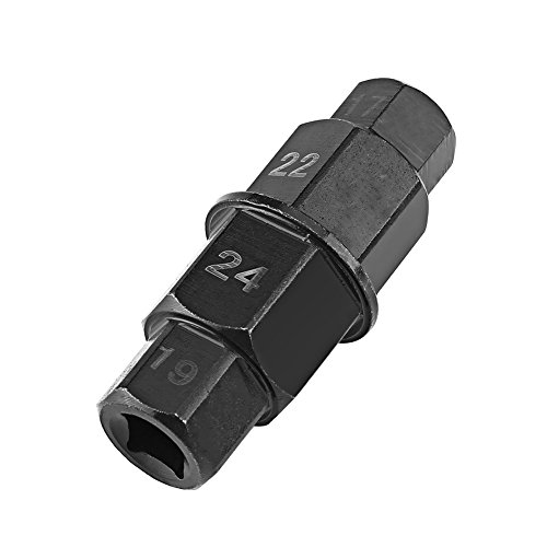 Outil de retrait pour essieu de roue avant de moto 17 19 22 24 mm