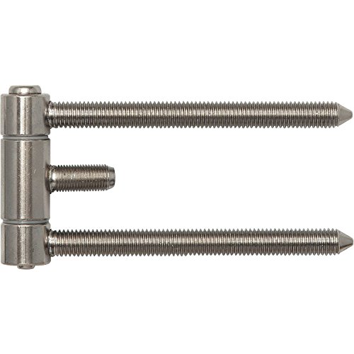 Stahlzargenband 3-tlg. m. Aushängesich. brandschutz. Band 18 x 61 mm,vernickelt