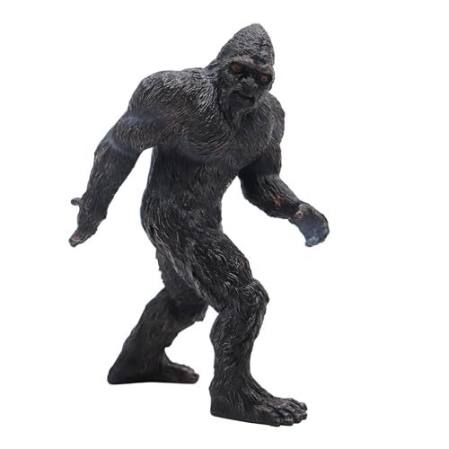 Dnoifne Bigfoot Statue, Resin Garden Bigfoot Sculpture, Unique Big Foot Sasquatch Gifts for Men, Bigfoot Sasquatch Ornament for Home Office Garden Bookshelf Desk Decor 13 CM