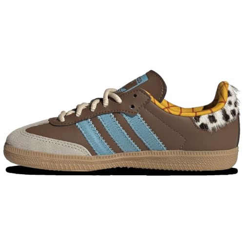 Adidas Originals Samba - Boys' Preschool (JI3099, Preloved Brown/Preloved Blue)2