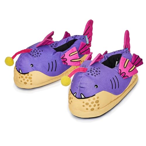 Coddies Anglerfish �X���b�p | ���j �t�@�j�[ �X���b�p �m�x���e�B ���K Pantuflas �M���O�M�t�g | �����Y ���f�B�[�X �L�b�Y, �A���O���[�t�B�b�V���B, 3-5 Women/1-3 Men