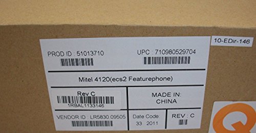 Teléfono Mitel 4120 Inter-Tel con 16 botones miniatura 3