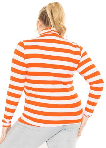 Image of Womens Turtle Neck | Long Sleeve and Sleeveless Top | Plus Size XL-7X | Tops Women White Turtleneck Women