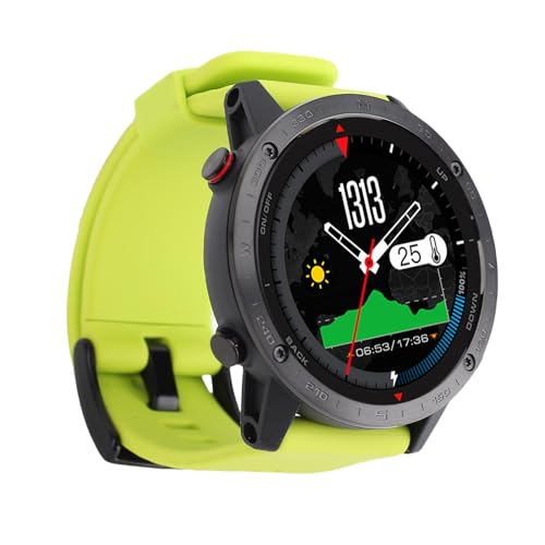 Haofy Reloj Inteligente para Hombres, Reloj de Buceo Redondo con Sensor de Profundidad y Barómetro, Admite Datos de Buceo en Tiempo Real, con Batería de 320 MAh, para Natación,