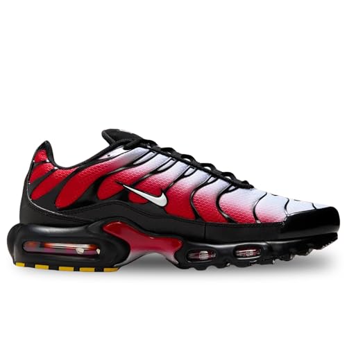 Nike Air Max Plus Men's Shoes (DM0032-017, Pure Platinum/University Red/Black/White)2