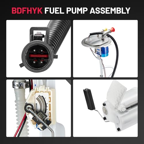 Image of BDFHYK Fuel Pump Module Assembly E2344M Compatible with Ford F-250 Super Duty & F-350 Super Duty 2005-2007 V10 6.8L / V8 5.4L, Replaces 6C3Z9H307AA, 5C3Z9H307AE