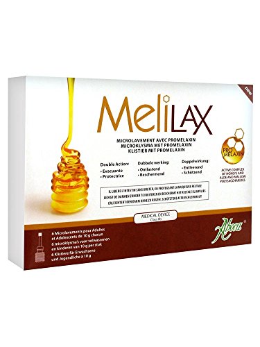 ABOCA Melilax adulto laxante 6 microenemas 10g
