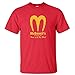 McDowells Big Mick Coming to America funny MENS T-SHIRT Red XL