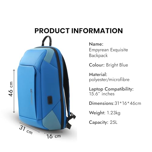 Image of Gang's Anti Theft Laptop Bag | 25L | Backpack Bag, Backpack Bags for Women, Laptop Bag 15.6 inch, Backpack, Backpack for Men, Laptop Backpack for Men, Laptop Bags for Women Office Use