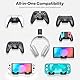 OIVO Controller Wandhalterung, Headset Halterung, Universal Controller Halter für PS3/PS4/PS5/Xbox/Pro Controller, Verbesserte verstellbare Wandhalterung für Controller und Kopfhörer - 12er-Pack