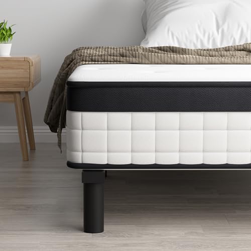 Matelas + sommier 90x190 ressorts ensachés 7 zones DEWINNER