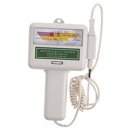 CIMAXIC Comprobador Piscina Ph Herramienta Portátil Para Spas Resultados Instantáneos Necesidad De Químicos