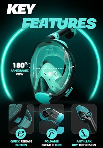 Cozia Design SNORKEL 12 Snorkeling Gear For Adults thumb #3