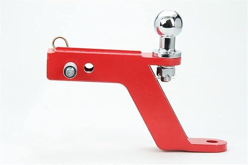 Engate Universal Rebaixado Com Ponto De Ancoragem - Vermelho