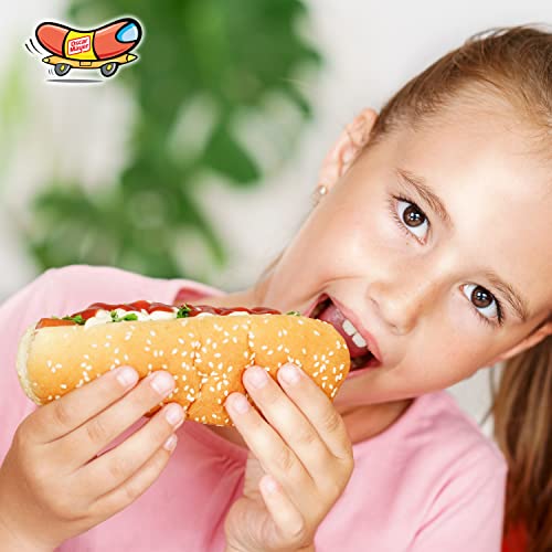 Nostalgia Oscar Mayer Extra Large 8 Hot Dog Roller & 8 Bun Toaster Oven, Stainless Steel Grill Rollers, Non-Stick Warming Racks, Perfect For Hot Dogs, Veggie Dogs, Sausages, Brats, Adjustable Timer #TOP5