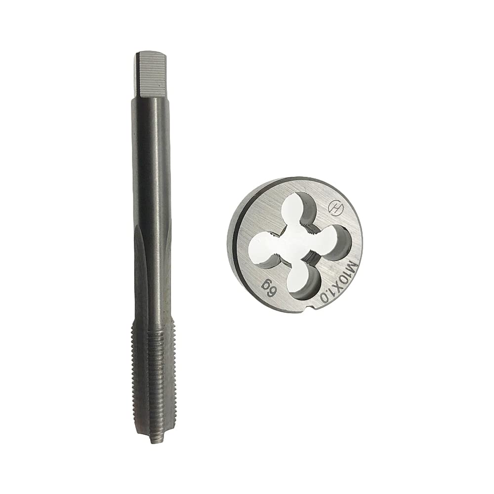 M10x1 Tap & Die Set RH Right Hand Repair Tool, M10 x 1 Metric Tap Die