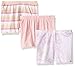 Burt's Bees Kids Girls' 3 Pack Organic Bike Shorts