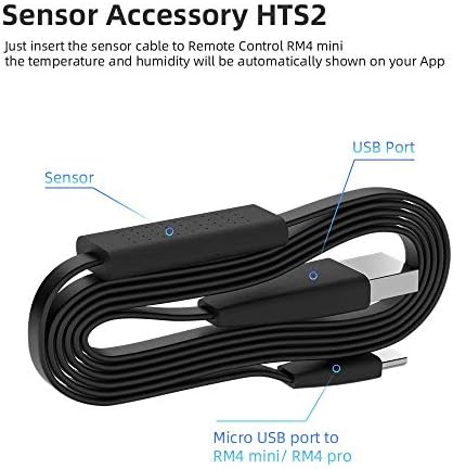 Broadlink Hts2 Temperature Humidity Sensor Usb Cable Amazon Sg Electronics