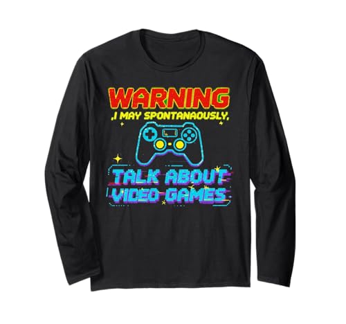 Warning May Spontaneously Talk About Video Games Gamers ����T�V���c