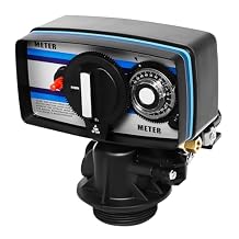 Water Softener Control Valve, 5600SM Flow Type Whole House Water Softener Timer, 110V Automatic Operating Timer Control Valve for Water Filter