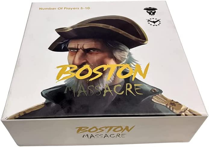 Boston Massacre Board Game - A 5-10 Player Battle of Wits, Deception and Hidden Identity.
