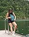 WATERFLY Crossbody Sling Backpack Sling Bag Travel Hiking Chest Bag Daypack (Black)