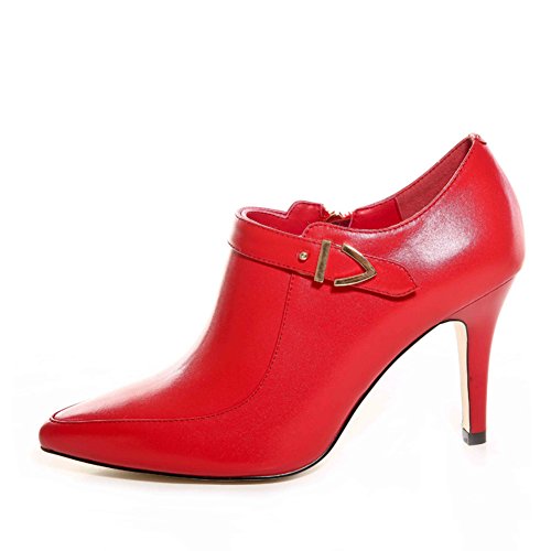 Chaussures talon cuir femme pour le style quotidien du printemps et de l'automne